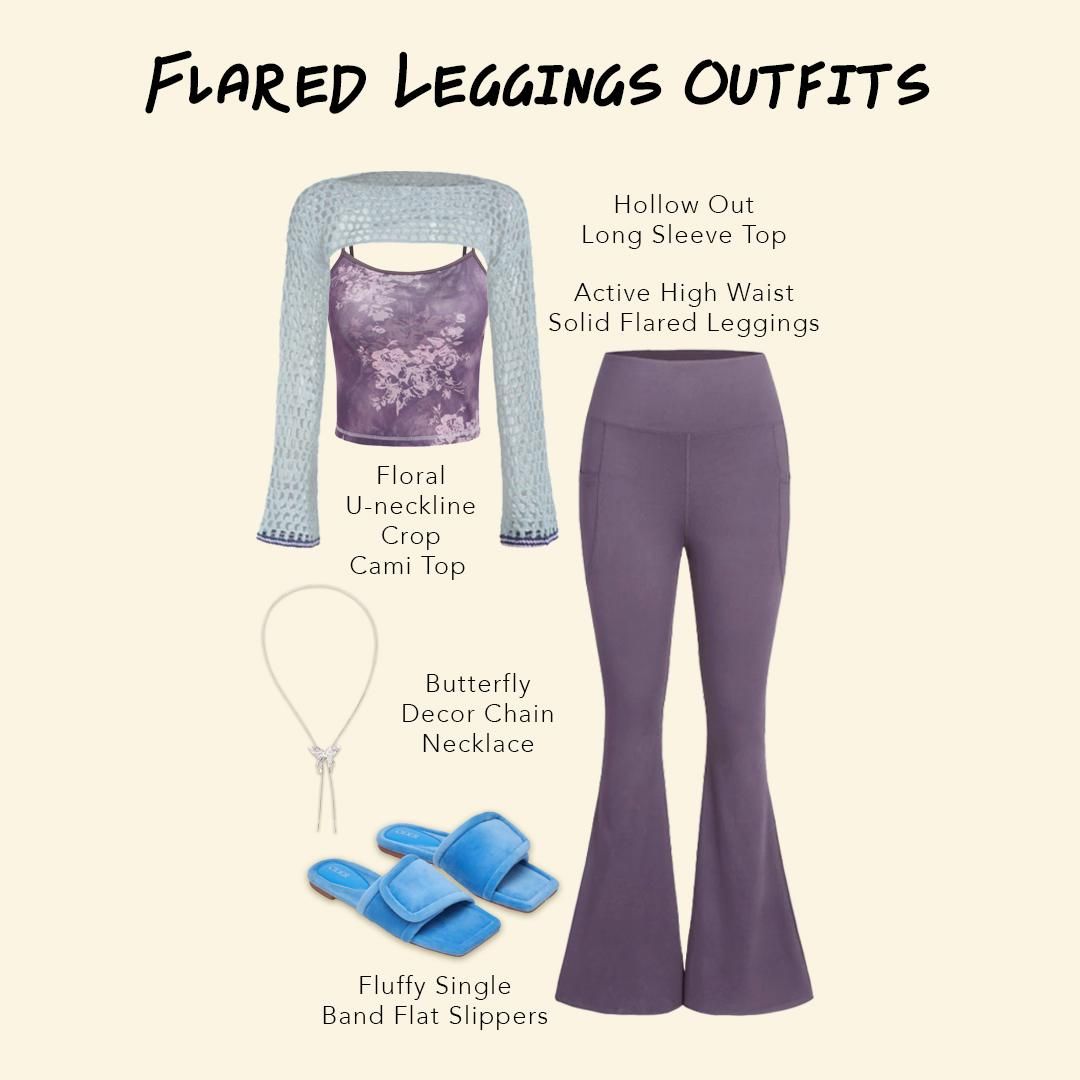 11 Stylish Ways to Rock Flared Leggings