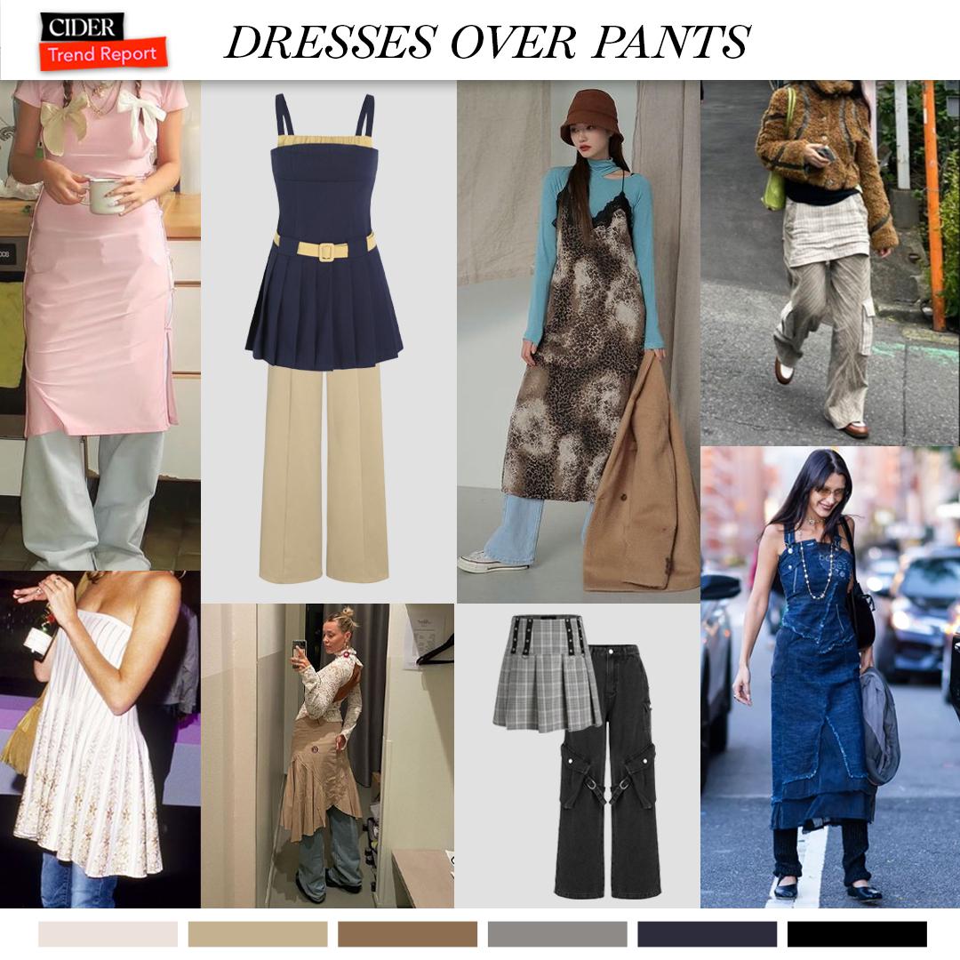 Dresses Over Pants The Quirky Y2K Trend Is Back