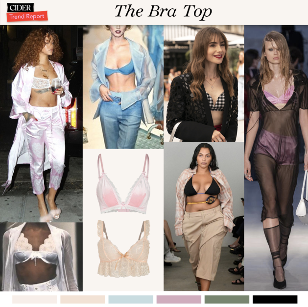 Underwear Meets Outerwear: The Bra Top Is Back