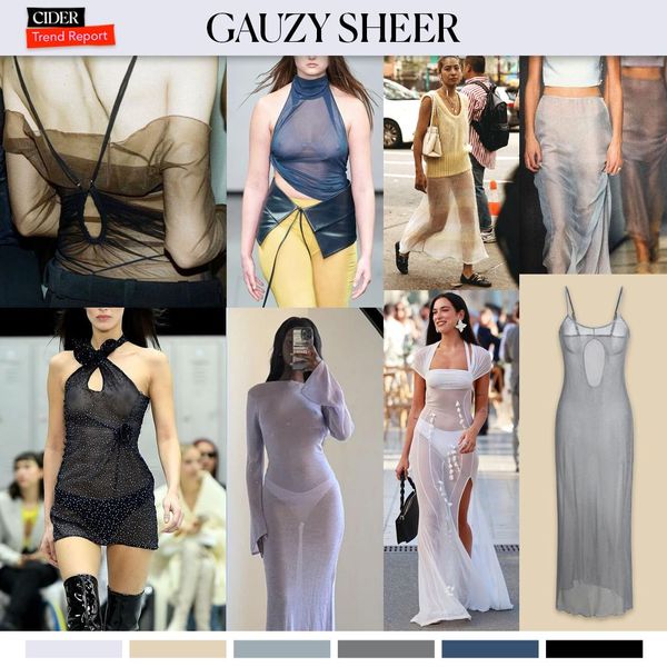 Gauzy Sheer: The Sexy, Cool Trend We're Wearing All Spring